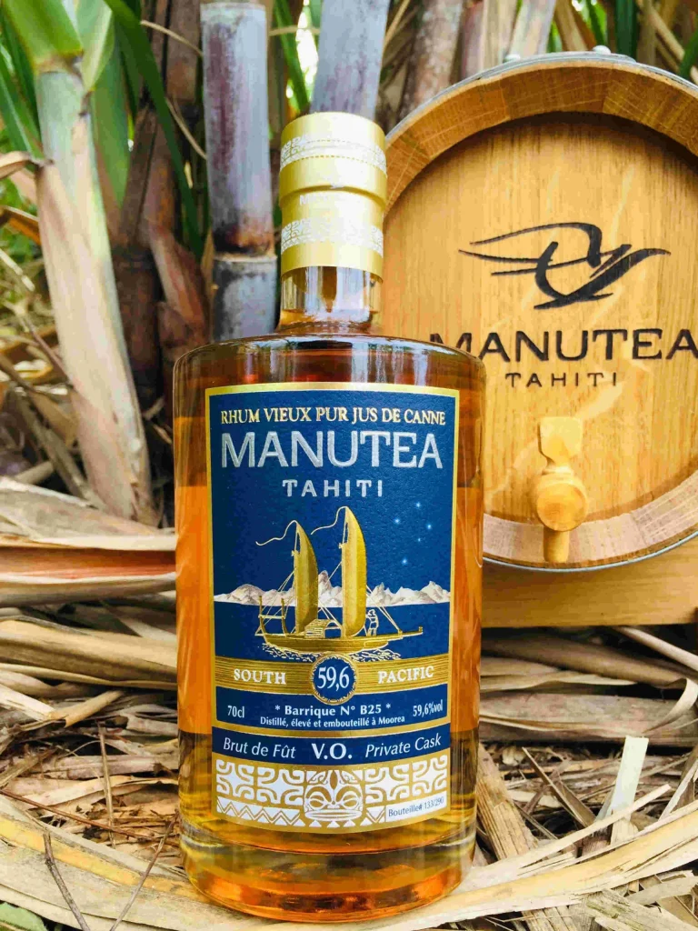 Bouteille de Rhum © Manutea Tahiti