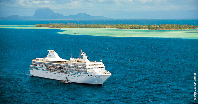 Croisière à bord du Paul Gauguin © Tahiti Tourisme