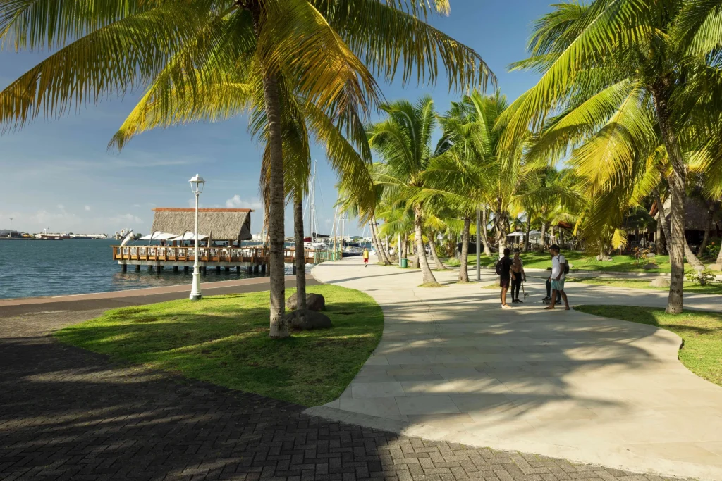 Le front de mer de Papeete ©Grégoire Le Bacon