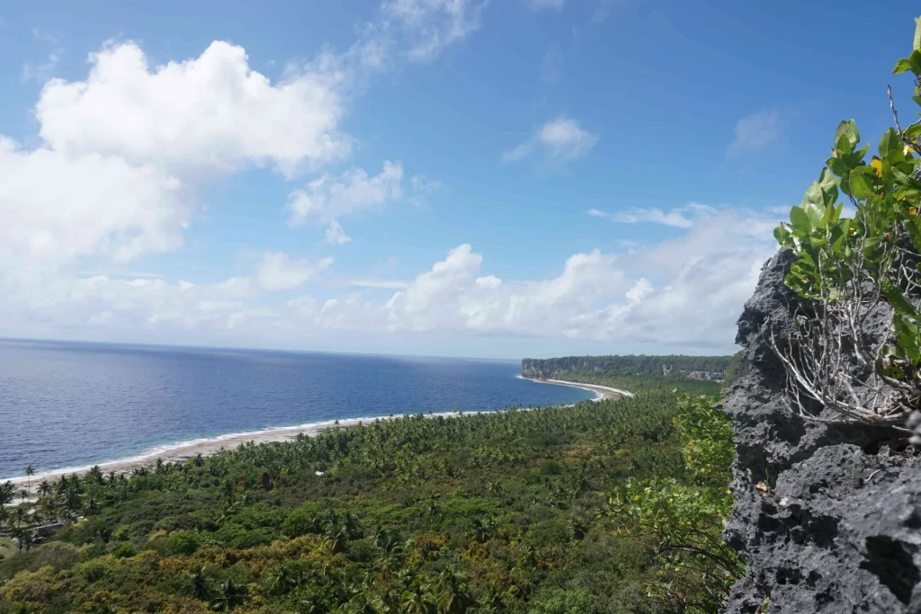 Point de vue à Makatea ©Léa Parizot