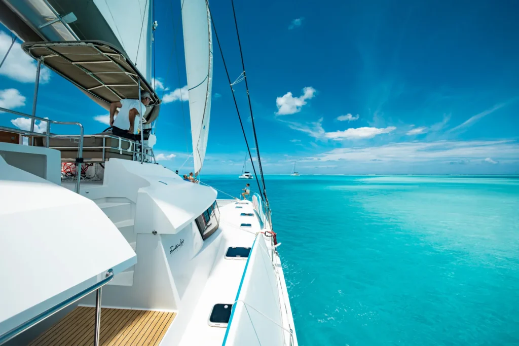 Catamaran cruise © Grégoire Le Bacon