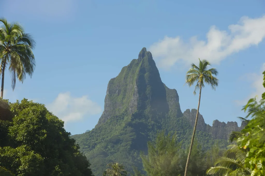 Intérieur de l'île de Moorea