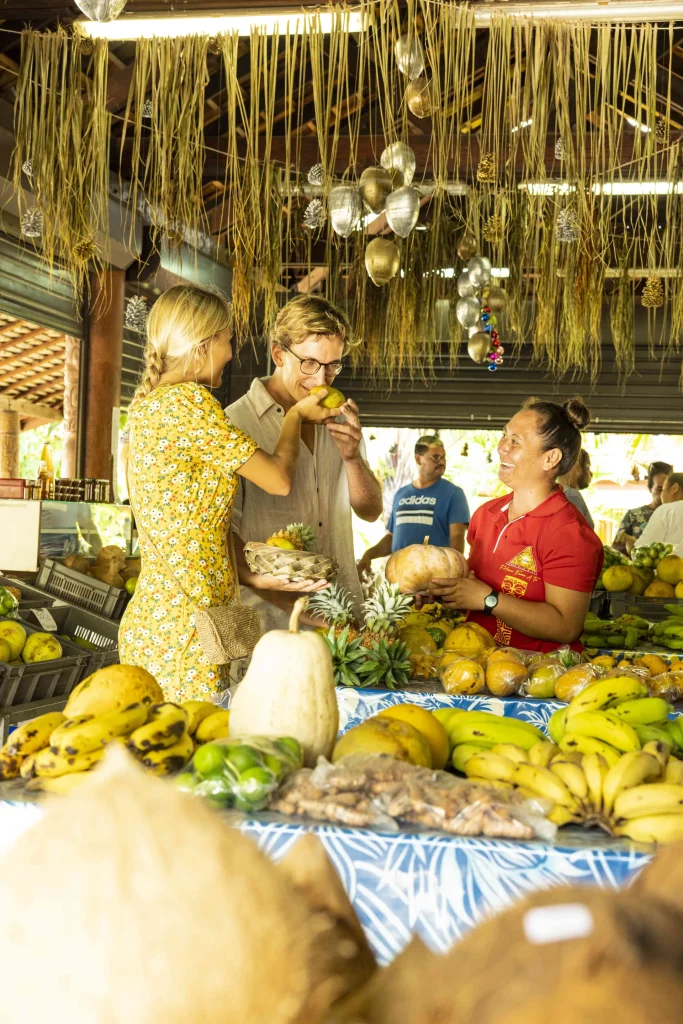 Le marché de Nuku Hiva © Grégoire Le Bacon