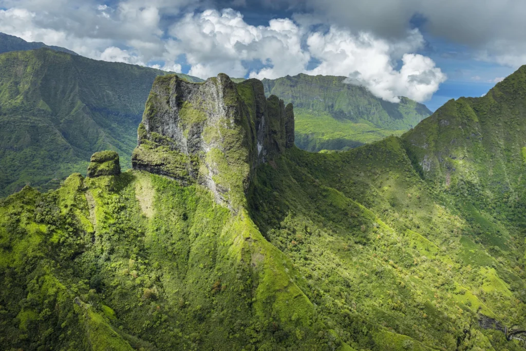 Intérieur de l'île de Tahiti