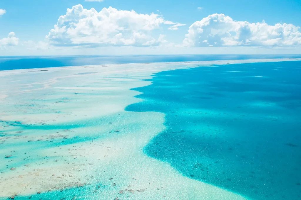 Vue sur le lagon de Fakarava © Jim Winter