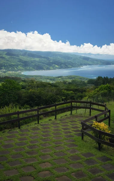 Belvédère Taravao portrait - Tahiti Tourisme © Kristiyan Markov