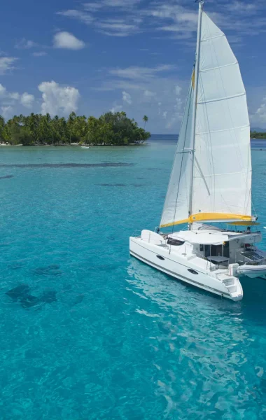 Découvrez Huahine, Taha'a, Raiatea en catamaran © Tahiti Tourisme