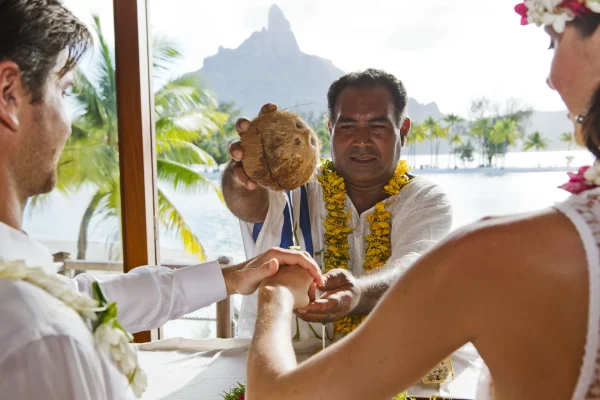 Mariage a Bora Bora © Tahiti Tourisme