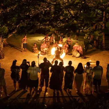 Mythique danse du feu © Grégoire Le Bacon