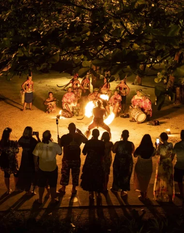 Mythique danse du feu © Grégoire Le Bacon