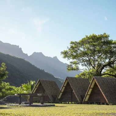 Camping à Tahiti Fare hape © Ra'i Mao