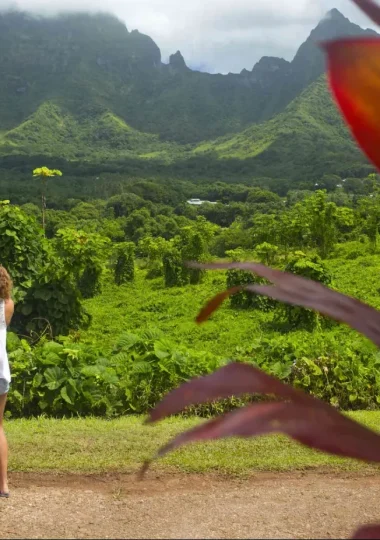 Randonnée en famille à Raiatea © Tahiti Tourisme