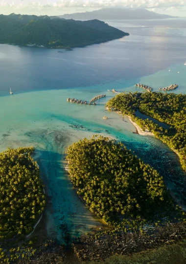 Vue en drone de Taha'a © Karl Shakur