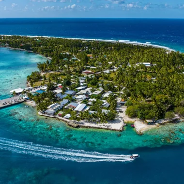 Vue sur Rangiroa ©Michael Runkel