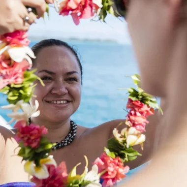 Accueil polynésien pour tous © Tahiti Tourisme_Gregoire LE BACON