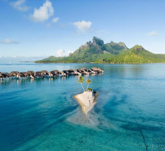 Lagon de Bora Bora © Flying World Pictures