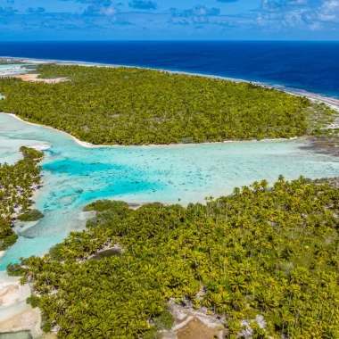 Vue aérienne sur Fakarava ©_Michael Runkel